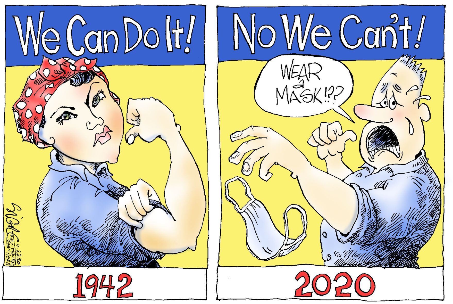 Signe Wilkinson cartoon
